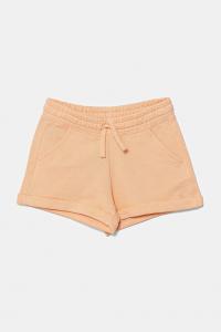 Хлопковые детские шорты United Colors Of Benetton, оранжевый