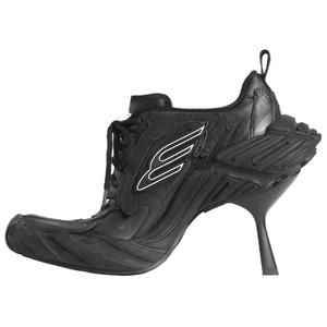 Balenciaga Понедельник Slim Heel высокие туфли 8.5cm женские black