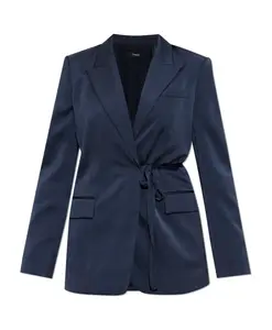 Блейзер с завязками Theory, синий