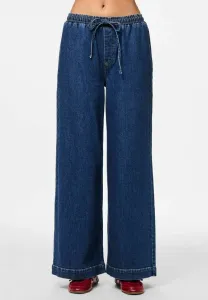 Мв подтягивания с широко расставленными ногами Pieces, Medium Blue Denim