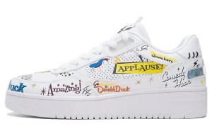 Кроссовки для скейтбординга Disney X Disney женские, низкие, белые/желтые Lining