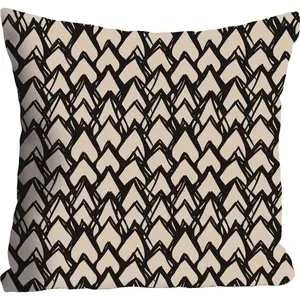 Декоративная подушка queence Капля, наволочка без наполнителя, 1 штука Queence, Bunt + bedruckt