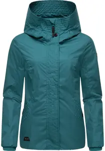 Верхняя куртка Ragwear "Vannesa", с капюшоном, модная женская переходная куртка с капюшоном, синий