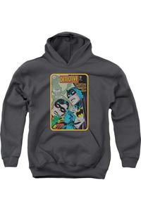 Батмен Детектив #380 молодежная толстовка с капюшоном Gildan, Charcoal