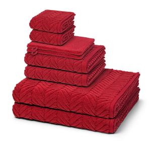 Набор полотенцев Ross, 50x100 см, темно-красный