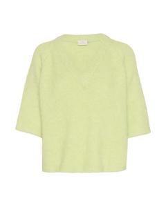 Kaffe Свитер 'KAEmilie' в светло-зеленом цвете
