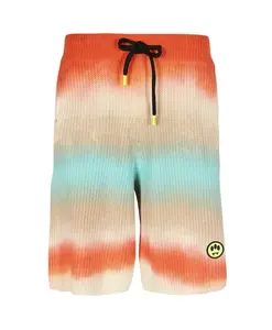 Вязаные хлопковые шорты-бермуды Barrow, мультиколор