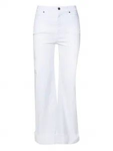 Расклешенные джинсы SOLOTRE, белый