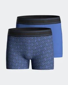 Набор из двух детских боксеров из хлопка Impetus, синий