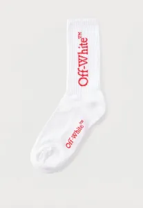 Средние книжные носки Off-White, Coral Red