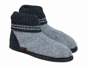 Тапочки kitz pichler Hausschuh Kauns, цвет graumele/kohle