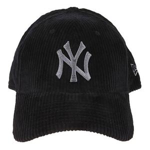 New Era Хлопковая бейсболка мужская черная