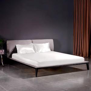 THXSILK Комплект постельного белья TXHSILK из 100% шелка 22 момме 7A+ дышащий с антиморщинным эффектом White