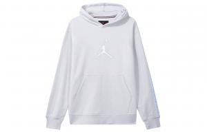 Jordan Мужская толстовка Flight MVP, белая с золотыми элементами
