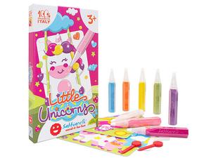 Набор песочных раскрасок Единороги 3л+ SABBIARELLI