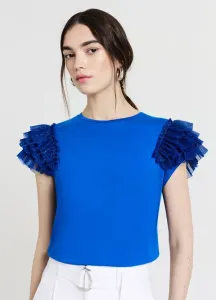 Футболка с принтом "каллиопа" Calliope, Blu Elettrico