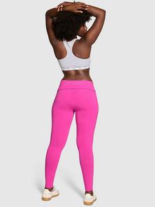 Леггинсы из хлопка с отворотами на весь день Pink, foldover limited edition pink fire bling