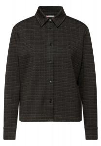 STREET ONE Рубашка в черном цвете