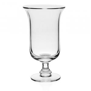 William Yeoward Crystal Whitney 8-дюймовая ваза для цветов на ножке, белый