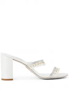 Мюли Chandelier 90 René Caovilla, серебяный