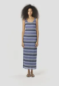 Длинное полосатое платье макси Koroshi, Black