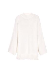 Женский свитер бежевого цвета IZIA