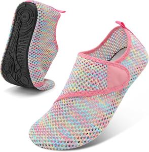 Женские и мужские водные туфли Spesoul с быстрым высыханием, пляжные и для плавания, обувь-босоножки, акваноски, наружные носки для бассейна, реки и дайвинга, Ty2 Velpink