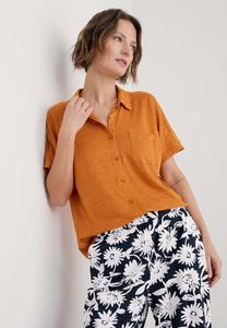 Блузка на пуговицах PARSLEY FERN Seasalt Cornwall, оранжевый