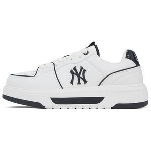 Кроссовки MLB Chunky Liner Skateboarding Shoes Unisex Low-top Off-white, цвет Off-white