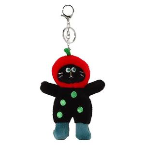 Плюшевый кулон с милыми котятами в горошек, высота 15 см FKOFR