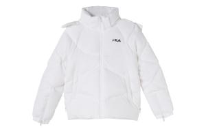 Пуховик женский белый Fila