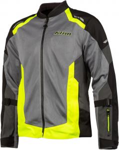 Мотоциклетная куртка KLIM Induction Street для мужчин, Hi-vis - Monument Gray