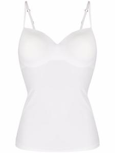 Топ на косточках с вырезом в форме сердца Hanro, белый
