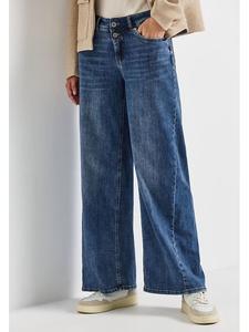 Джинсы - Комфортный крой - синего цвета Street One