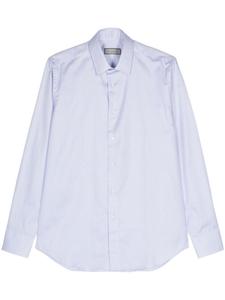 Canali рубашка с длинными рукавами, синий