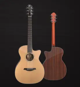 Furch Yellow OM-CR Оркестровая модель (кедр/палисандр) с жестким футляром и звукоснимателем VTC