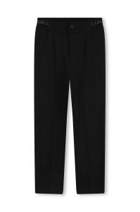 Детские брюки Карла Лагерфельда Karl Lagerfeld, черный