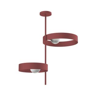 Потолочный светильник Lumicom, 40x70x80 см, красный