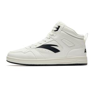 ANTA Универсальные скейтборд кроссовки Men's Ivory White/Basic Black