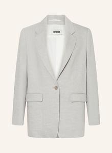 Блейзер Glendale с льном Drykorn, серый