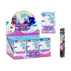 My Little Pony Magic мини-резиновая кукла карандаш стиль игрушка слепой коробка товары одиночный мистери бокс/полный бокс 12 шт KAYOU