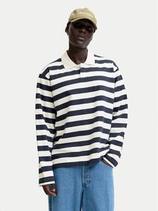 Поло loose fit Bleecker 12285805 Jack & Jones, синий