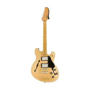 Электрогитара Squier Classic Vibe Starcaster, гриф из клена, натуральный цвет