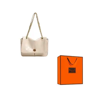 PAYOT Синтетическая кожаная сумка кроссбоди, женская сумка через плечо Burgundy/Brown/Cream White/Black