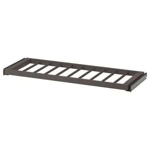Выдвижная вешалка для брюк, темно-серая, 100x35 см, KOMPLEMENT IKEA