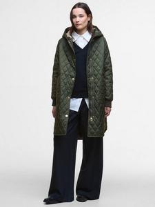 Хилари стеганая куртка Barbour, Olive/Ancient Tartan