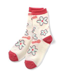 Детские носки с принтом по всей поверхности