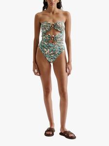 Erioa абстрактный купальник с вырезом Malina, Ocean Corals