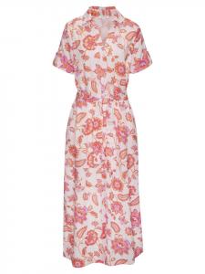 Короткое платье LASCANA, цвет pink-orange