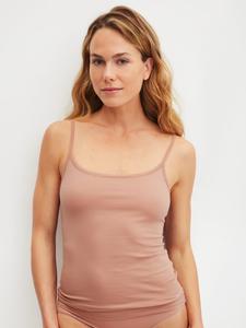 Calida Топ на бретельках классического серо-коричневого цвета